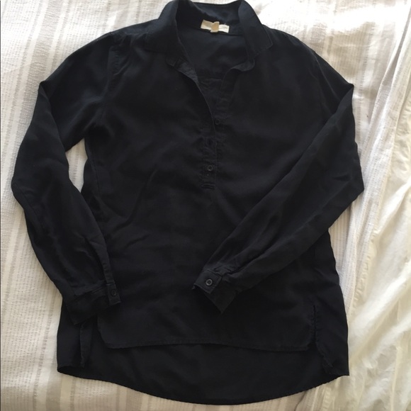Anthropologie black long sleeve, small - Picture 4 of 7